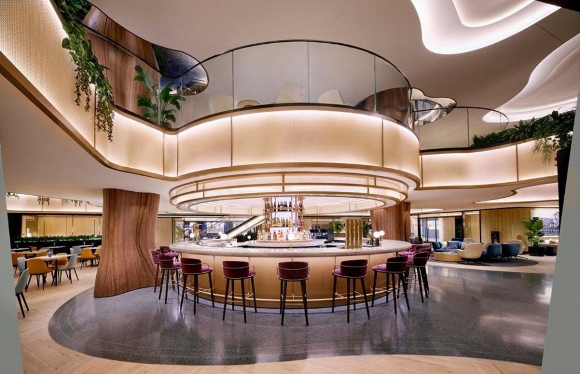 Chase Sapphire Lounge by The Club, LaGuardia Airport, New York, USA